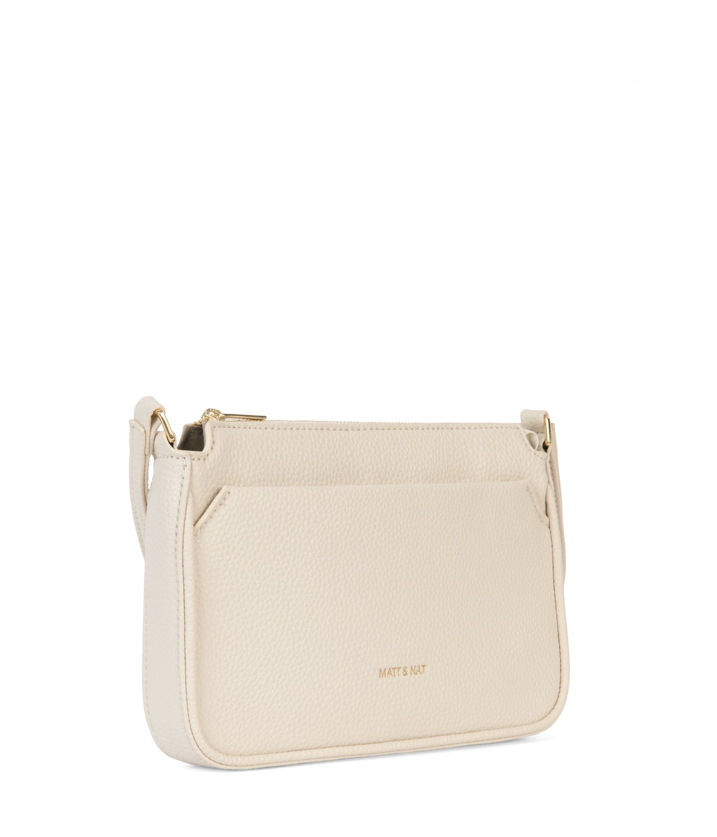 IVY Vegan Crossbody Bag - Grain | Color: Beige - variant::oat