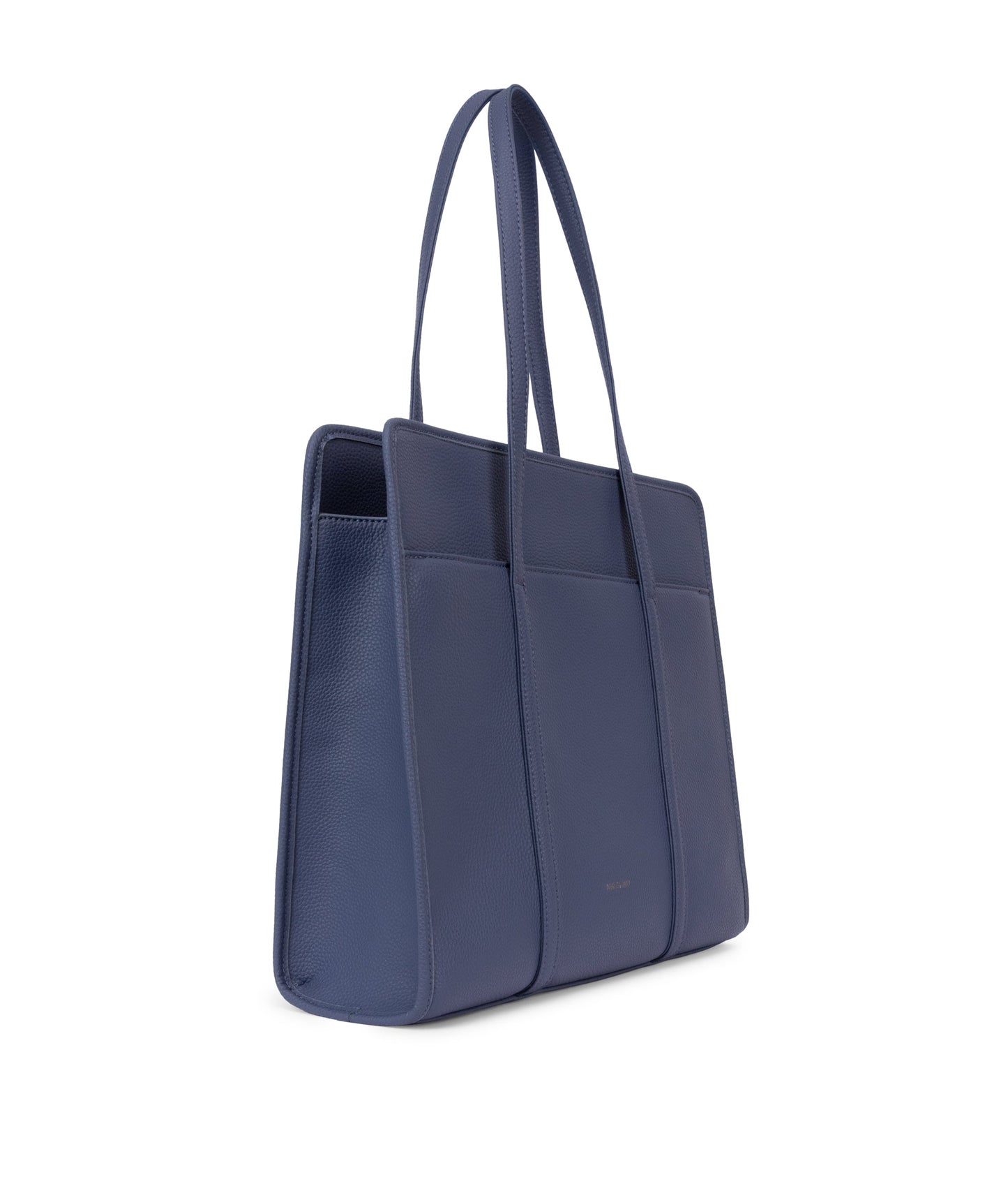 LUSIK Vegan Tote Bag – Grain | Color: Blue - variant::blueberry