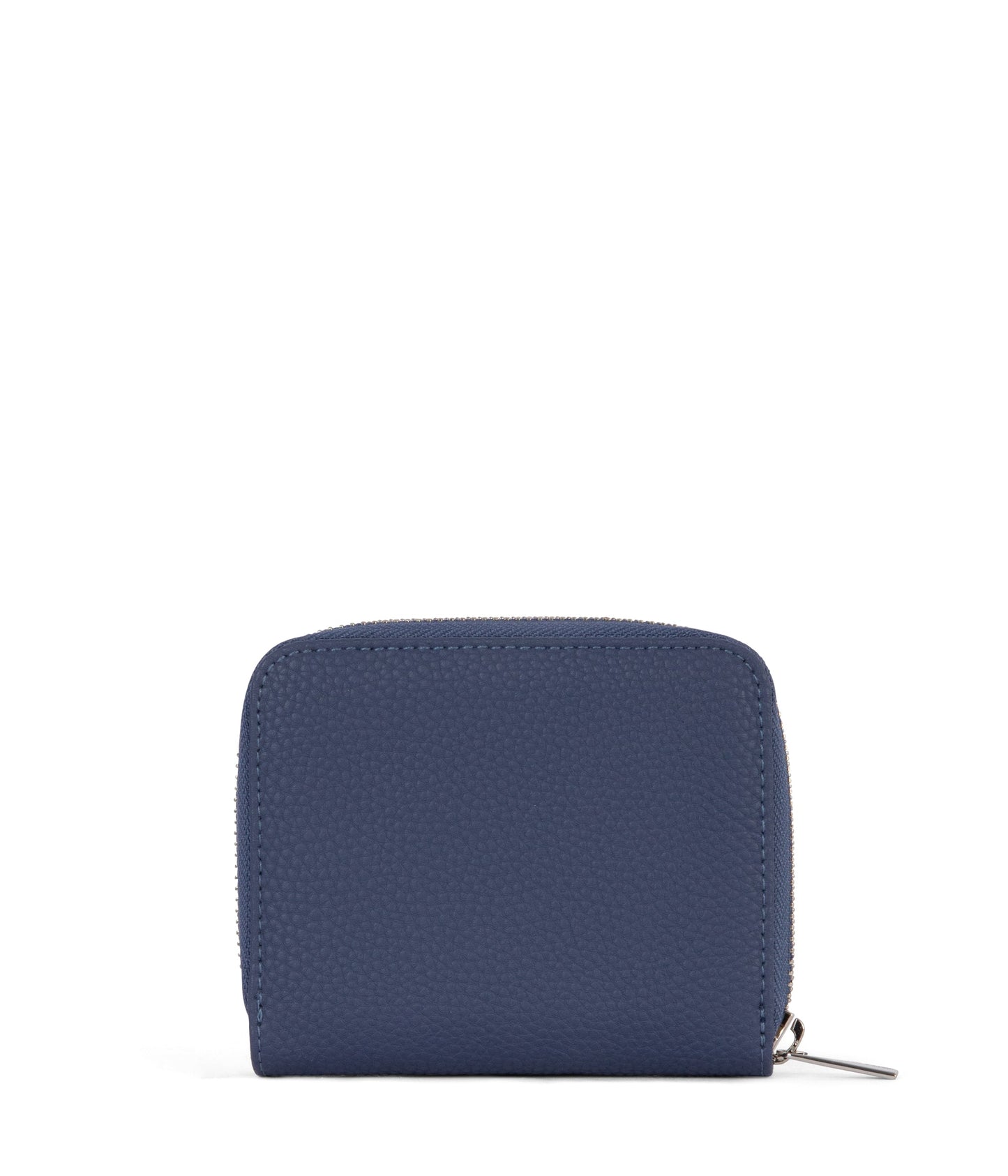 RUE Small Vegan Zip Wallet - Grain | Color: Blue - variant::blueberry