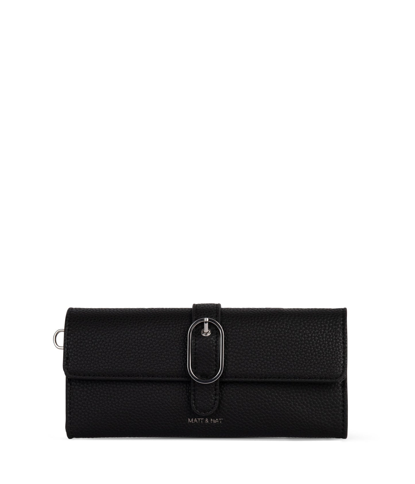 SEUN Vegan Wallet – Grain | Color: Black - variant::black