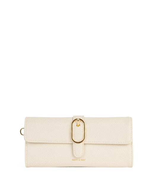 SEUN Vegan Wallet – Grain | Color: Beige - variant::oat