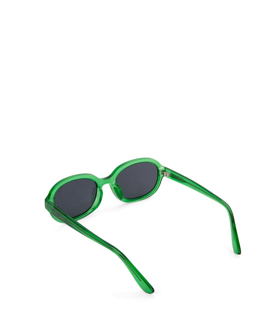 AARA Geometric Recycled Sunglasses | Color: Green - variant::green