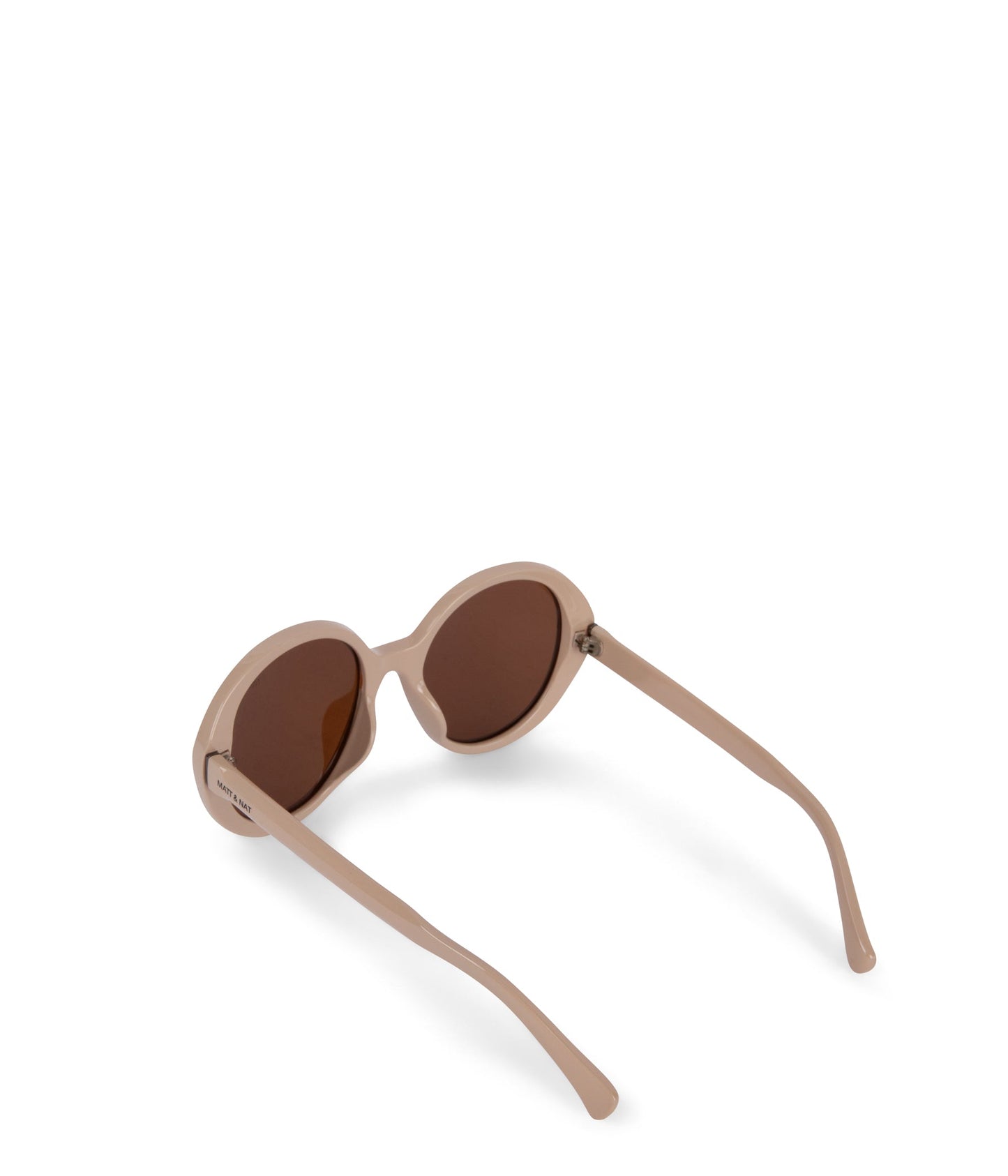 CRYO Oversized Recycled Sunglasses | Color: Beige, White - variant::nude