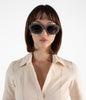 LUNA Aviator Recycled Sunglasses | Color: Grey - variant::grey
