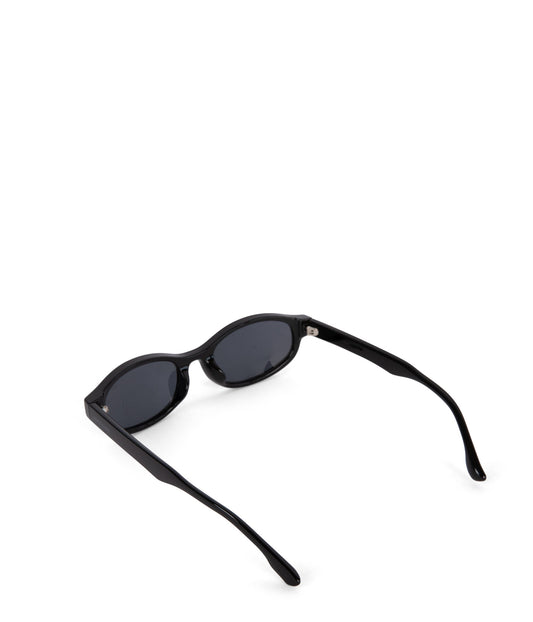 AKE Oval Recycled Sunglasses | Color: Black - variant::black