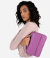 HEART Vegan Crossbody Bag - Theme | Color: Black - variant::black