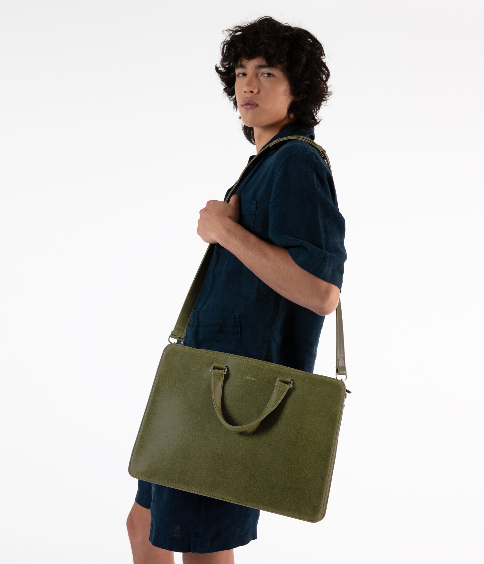 DAVID Vegan Briefcase - Vintage | Matt & Nat USA