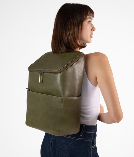 DEAN Vegan Backpack - Vintage | Color: Grey - variant::mist