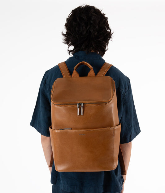 DEAN Vegan Backpack - Vintage | Color: Black - variant::black