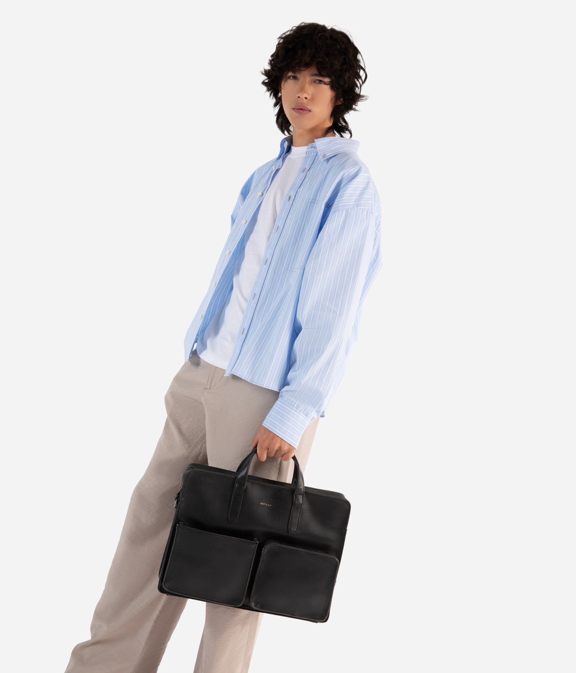 SOREN Vegan Briefcase - Vintage | Matt & Nat USA