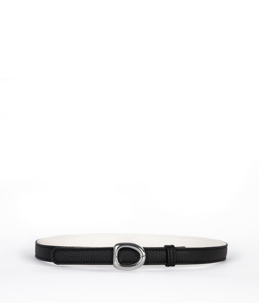 AMY Women’s Vegan Belt | Color: Black - variant::black
