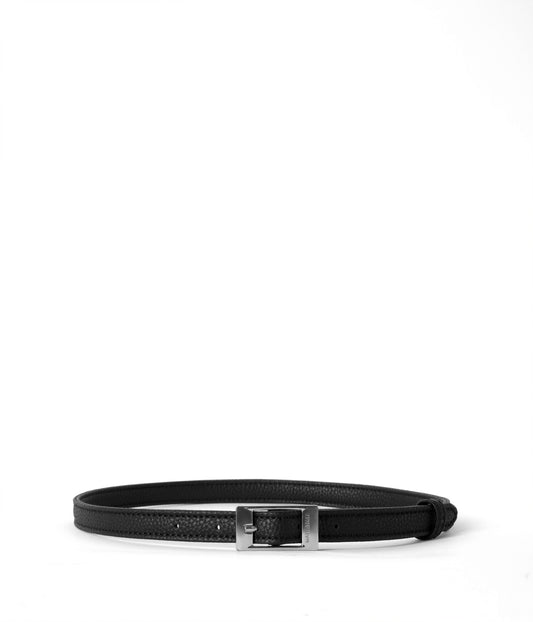 AUGUST Women’s Vegan Belt | Color: Black - variant::black