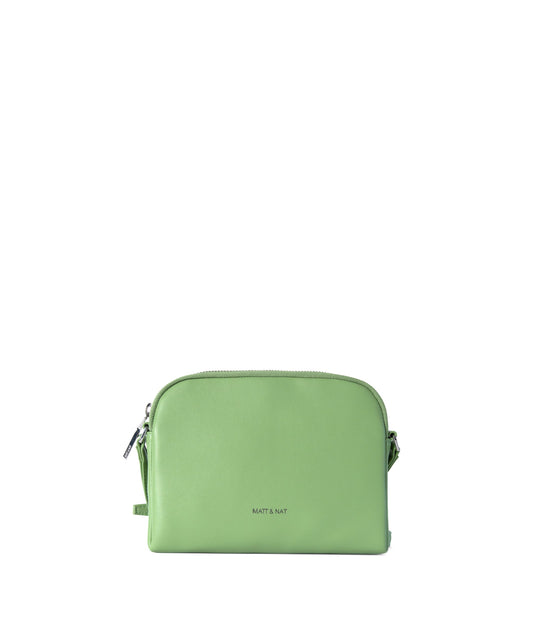 KRISTY Slim  Vegan Crossbody Bag - Forum | Color: Green - variant::chameleon