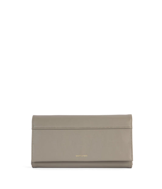 LETTE Vegan Wallet Crossbody Bag - Forum | Color: Grey - variant::cave