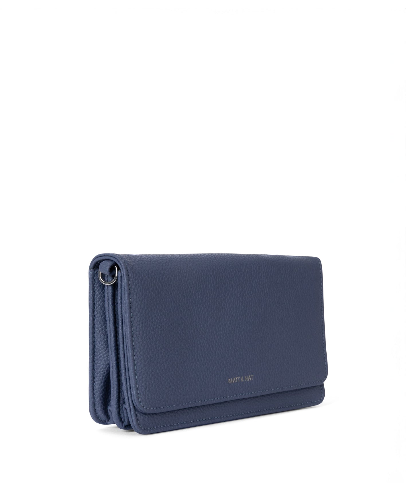 BEE Vegan Crossbody Bag - Grain | Color: Blue - variant::blueberry