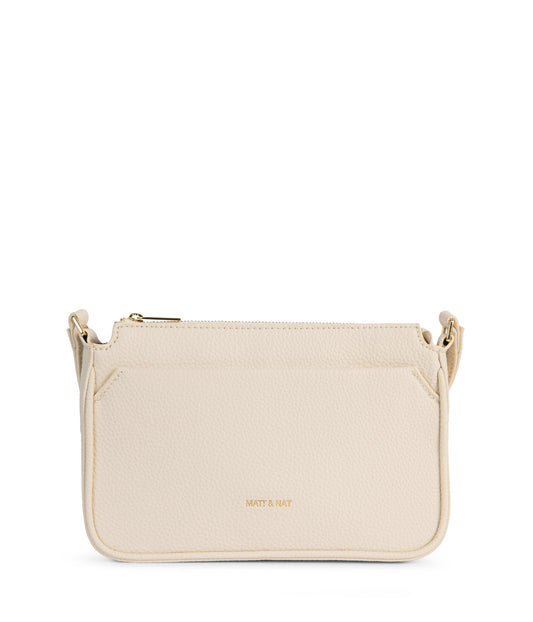 IVY Vegan Crossbody Bag - Grain | Color: Beige - variant::oat