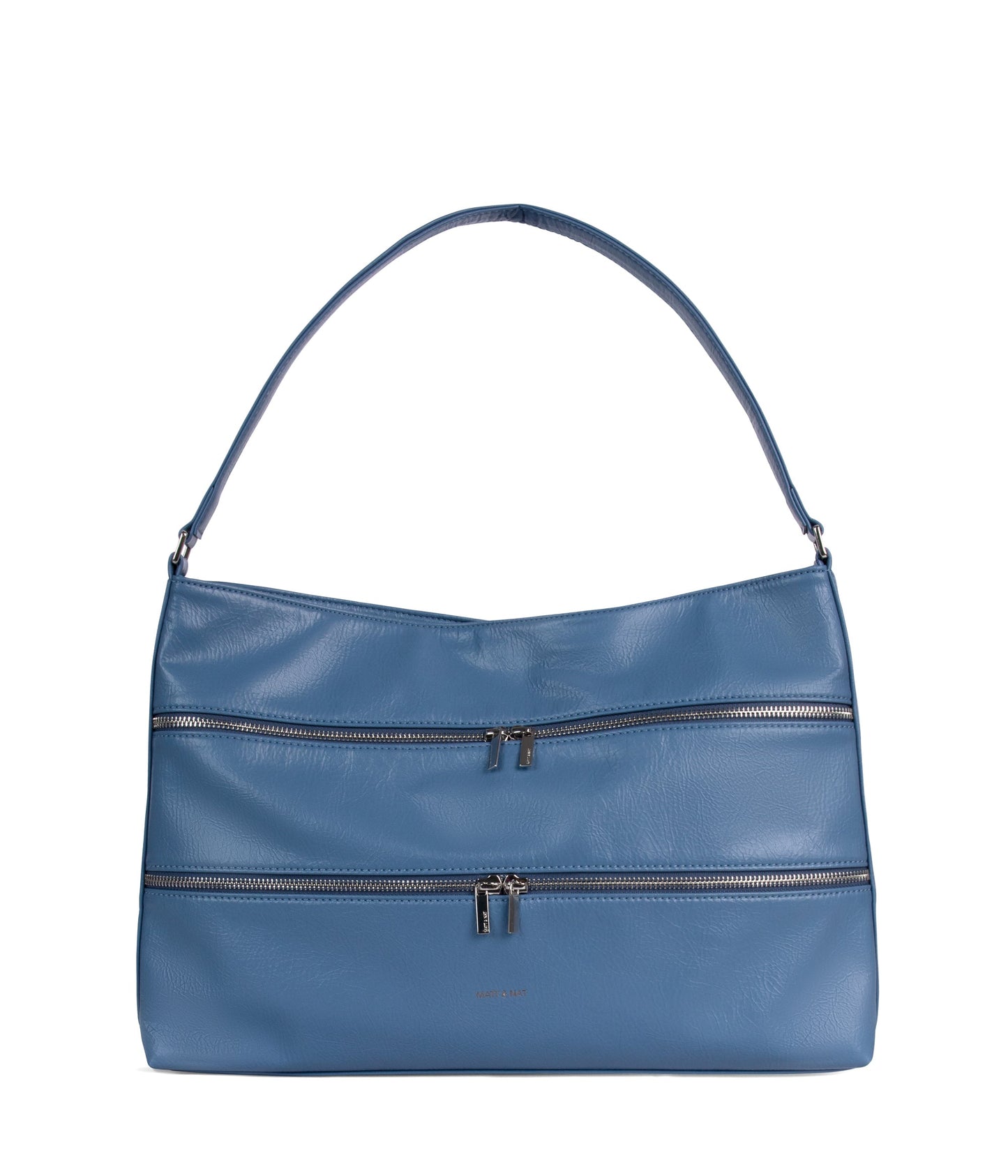 MALENE Vegan Shoulder Bag – Theme | Color: Blue - variant::indigo