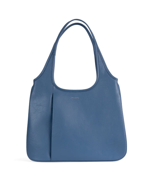 PORTO Vegan Hobo Bag - Theme | Color: Blue - variant::indigo