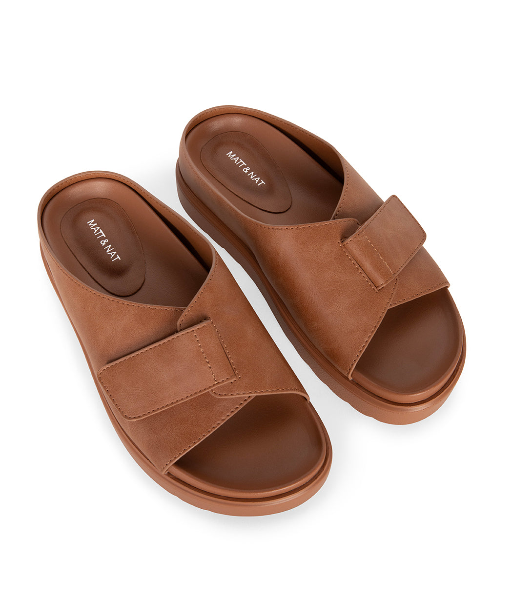 IDAH Women’s Vegan Sandals | Color: Brown - variant::brown