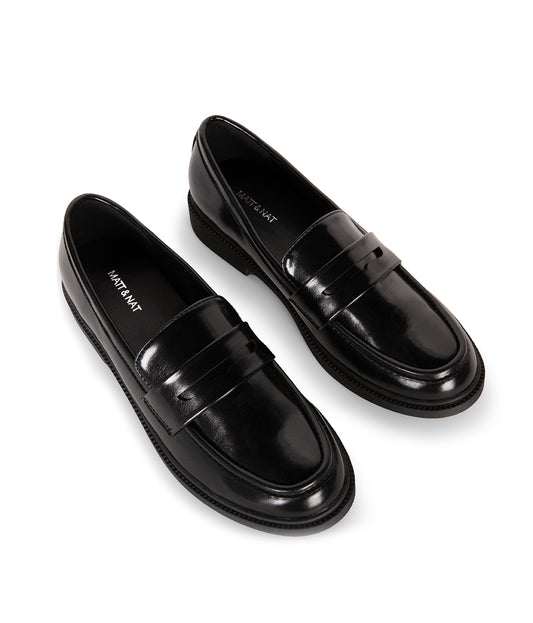 ISEO Women's Vegan Loafer| Color: Black - variant::black