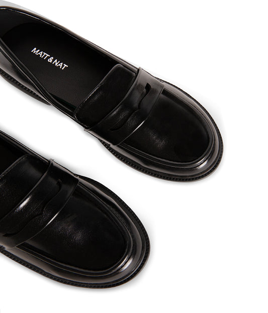 ISEO Women's Vegan Loafer| Color: Black - variant::black