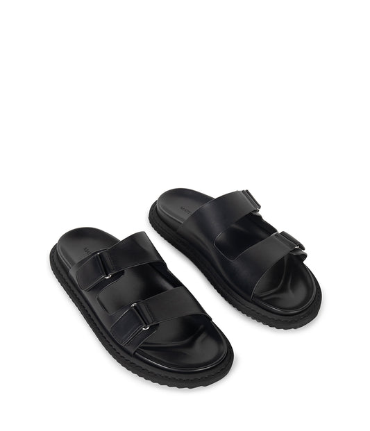 JOAO Men's Vegan Sandals | Color: Black - variant::black
