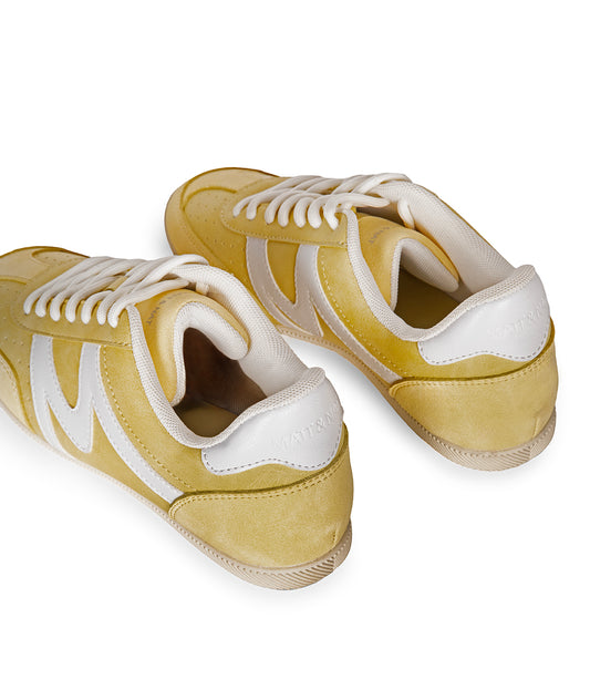 SAKURA Women's Vegan Sneakers | Color: Yellow - variant::yellow