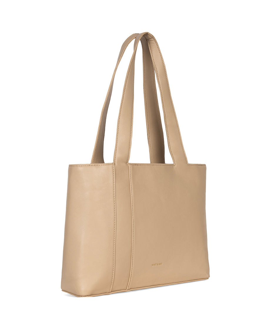 GARNI Vegan Tote Bag - Forum | Color: Sable- variant::sable