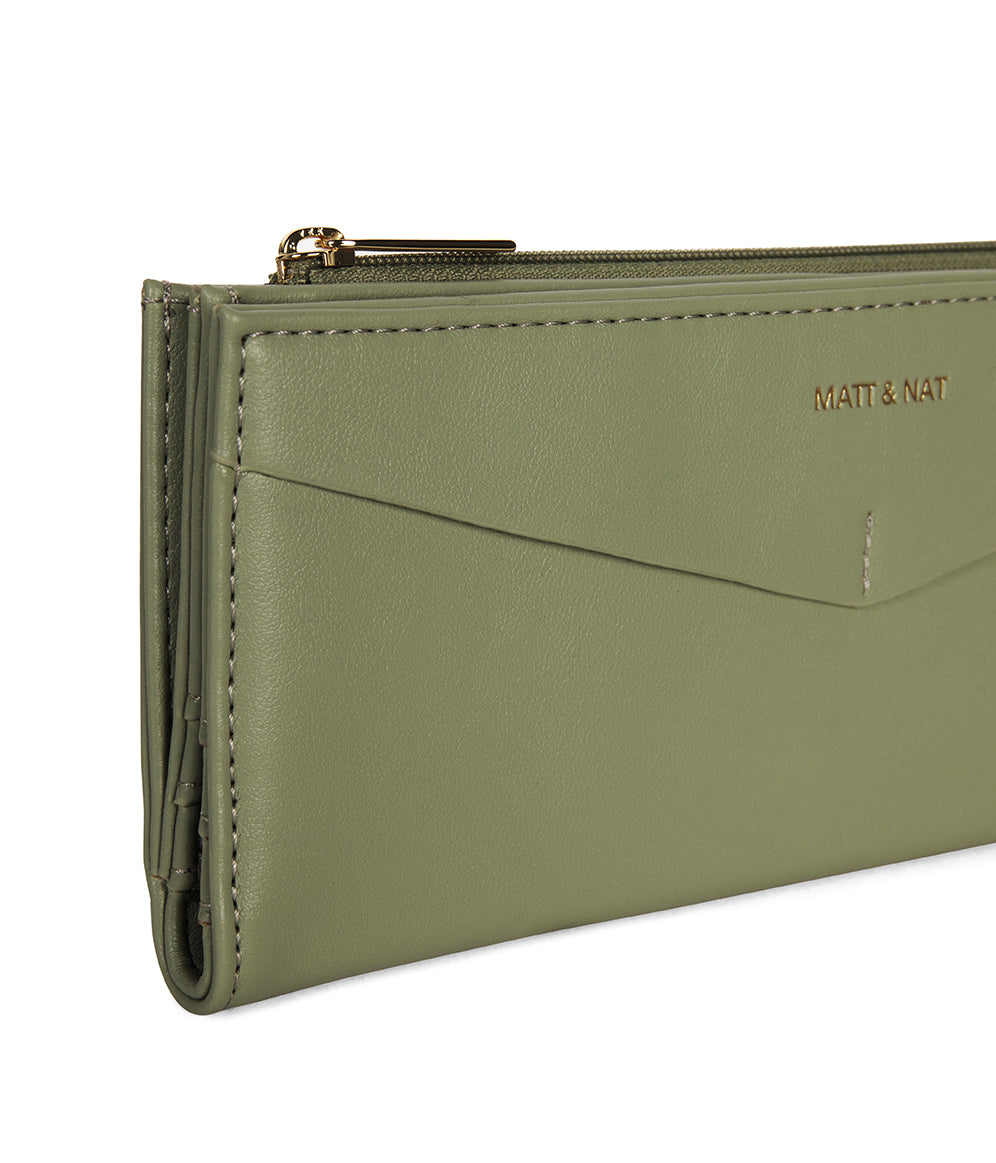 ROME Vegan Wallet - Forum | Color: Fennel - variant::fennel