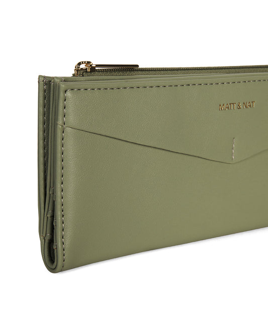 ROME Vegan Wallet - Forum | Color: Fennel - variant::fennel