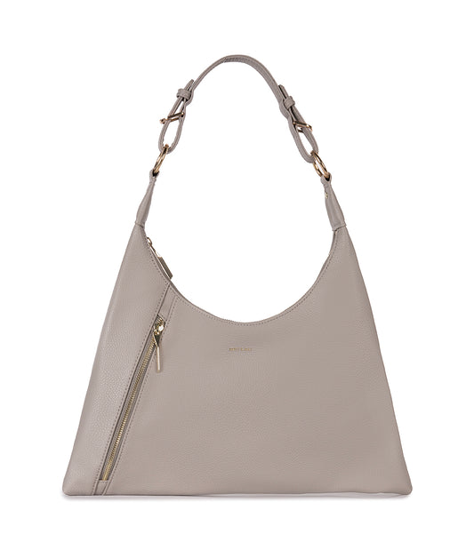 MORGAN Vegan Hobo Bag - Grain | Color: Plateau - variant::plateau