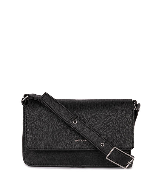 DAK Vegan Shoulder Bag – Grain | Color: Black - variant::black