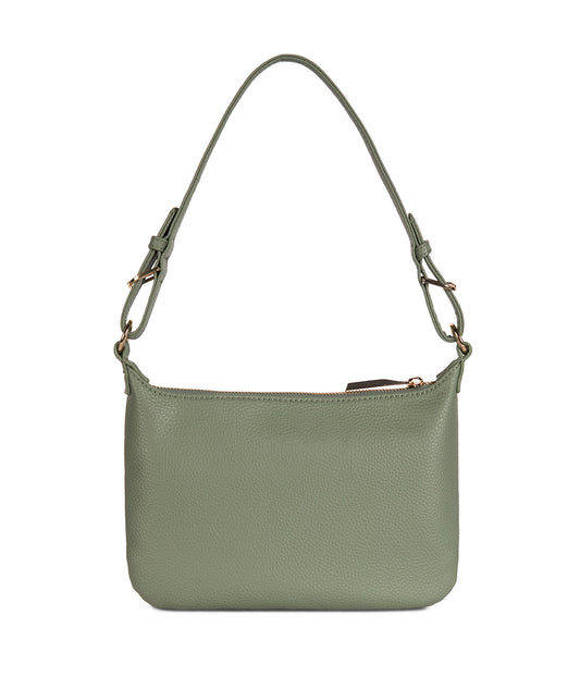 JINA Vegan Shoulder Bag – Grain | Color: Olivine - variant::olivine