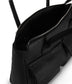 JORDI Vegan Tote Satchel – Grain | Color: Black - variant::black