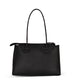JORDI Vegan Tote Satchel – Grain | Color: Black - variant::black