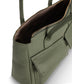 JORDI Vegan Tote Satchel – Grain | Color: Olivine - variant::olivine