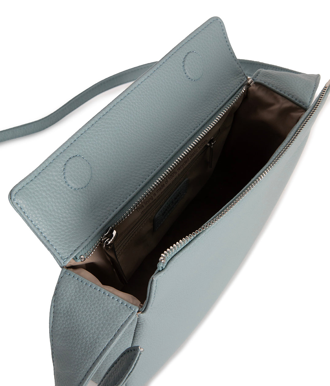 KERI Vegan Crossbody Bag – Grain | Color: Aquamarine - variant::aquamarine