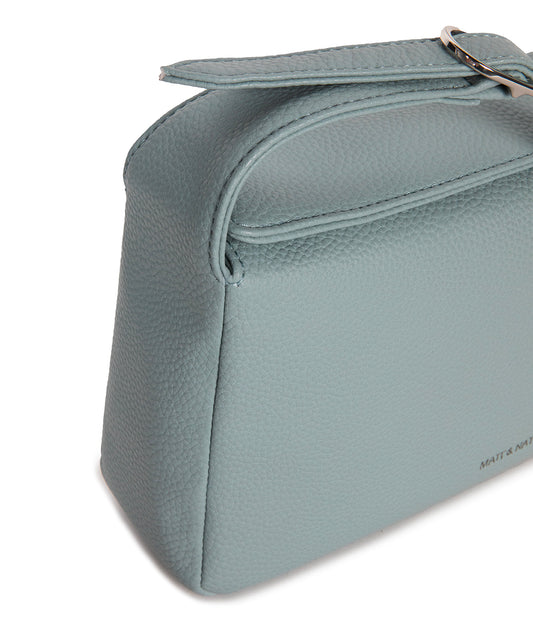 KERI Vegan Crossbody Bag – Grain | Color: Aquamarine - variant::aquamarine