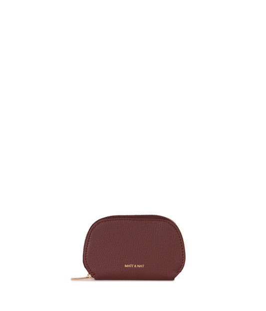 NADYA Vegan Card Holder – Grain | Color: Cherry - varian::cherry