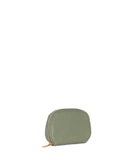 NADYA Vegan Card Holder – Grain | Color: Olivine - varian:: olivi
