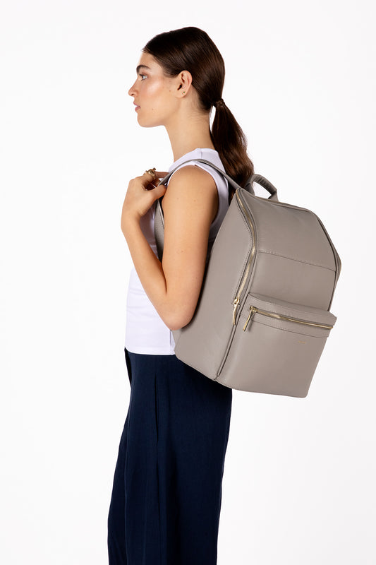 REMI Vegan Backpack – Grain | Color: Plateau - variant::plateau
