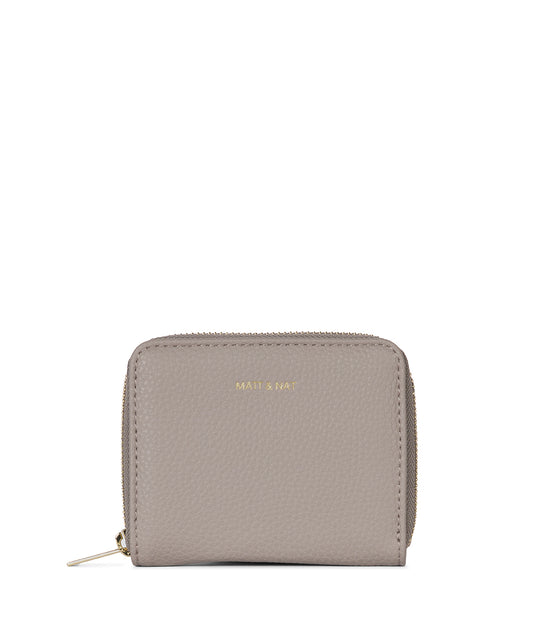 RUE Small Vegan Zip Wallet - Grain | Color: Plateau - variant::plateau
