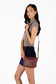 SAM Vegan Crossbody Bag - Grain | Color: Cherry - variant::cherry