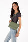 SUNNY Vegan Shoulder Bag – Grain | Color: Aquamarine - variant::aquamarine