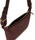 JINA Vegan Shoulder Bag – Grain | Color: Cherry - variant::cherry