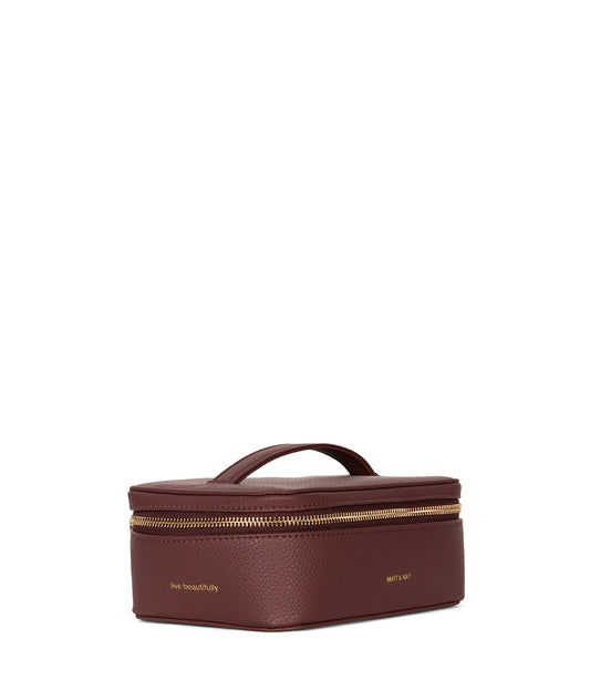 JULE Vegan Vanity Case - Grain | Color: Cherry - variant::cherry