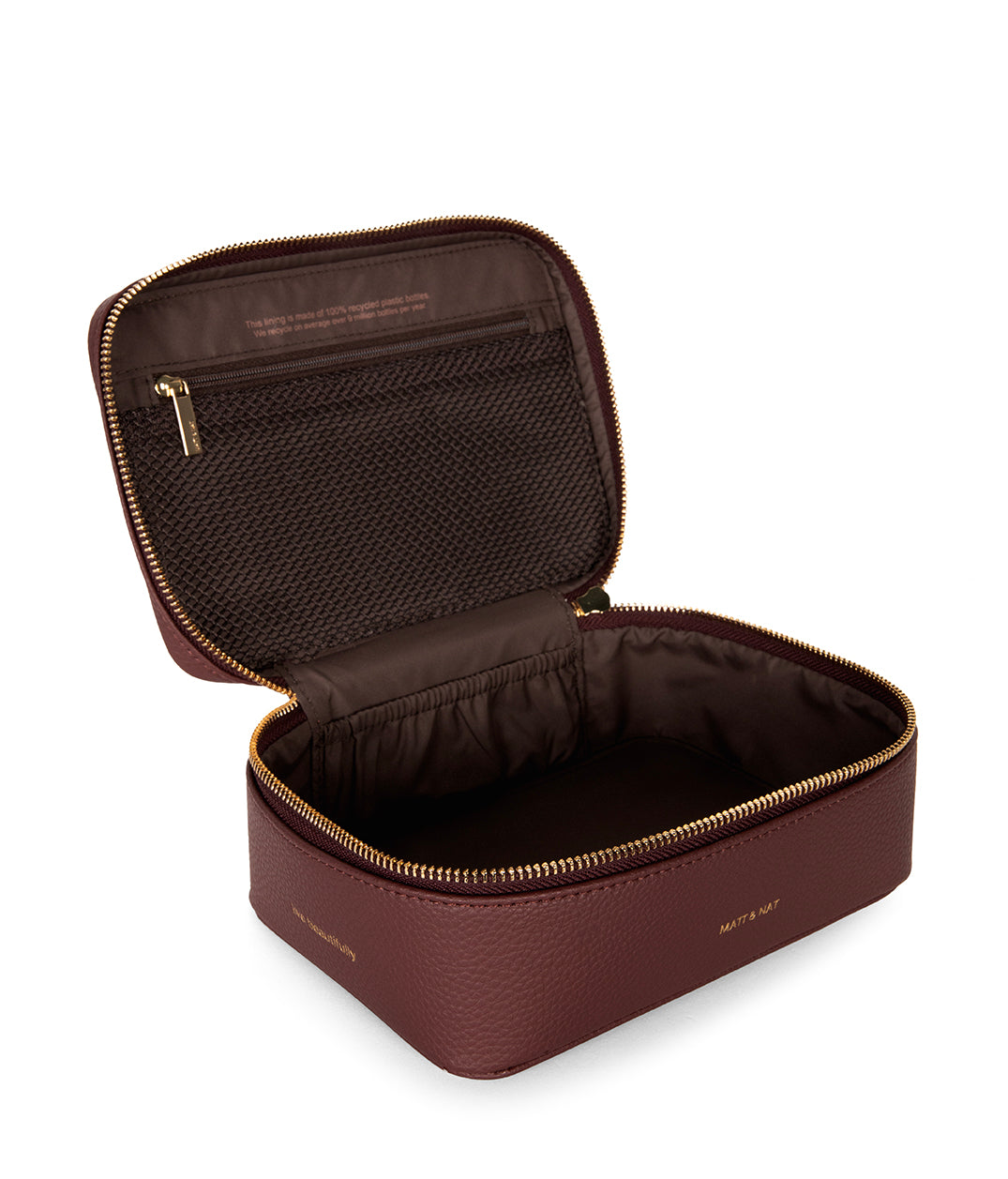 JULE Vegan Vanity Case - Grain | Color: Cherry - variant::cherry