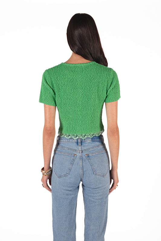 AYOU Knit Top | Color: Sage - variant::sage