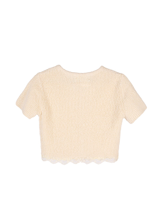 AYOU Knit Top | Color: Offwhite - variant::offwhite