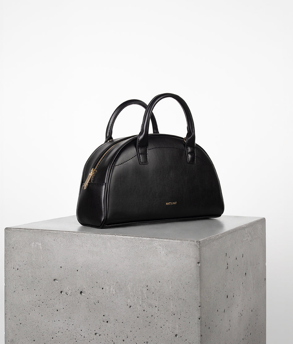 SUSANNA Vegan Satchel - UPPEAL™ | Color: Black - variant::black